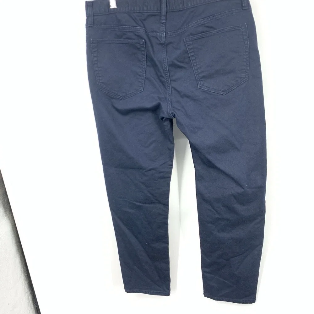Banana Republic Men Size 36 x 30 Pants Blue Slim Straight Travel Jeans Stretch